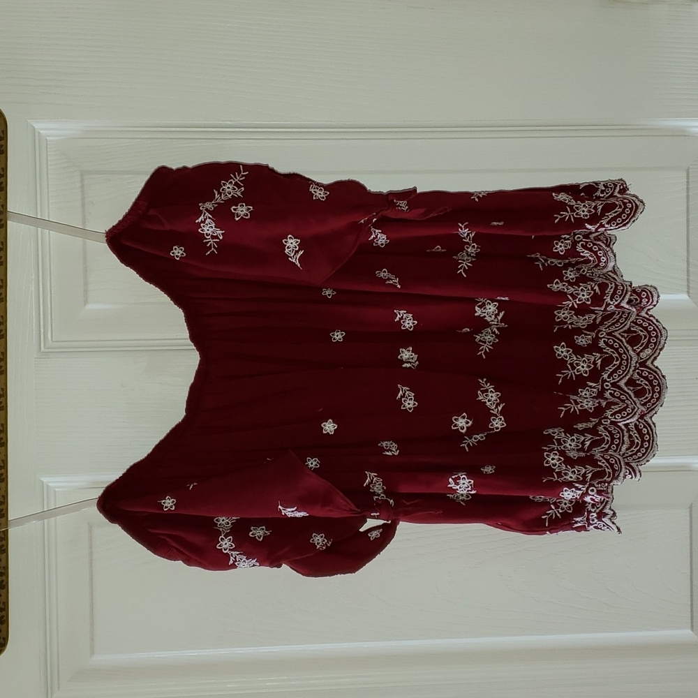Floral Shoulder Top